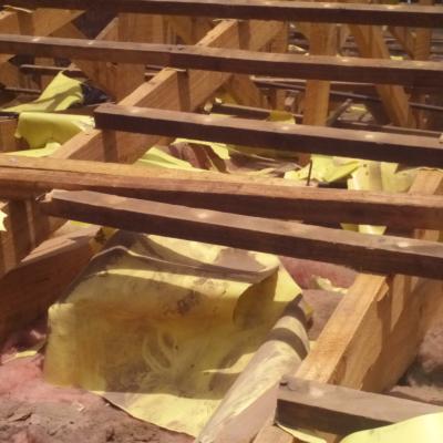 Broken Support Beam